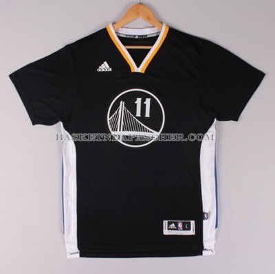 Maillot Manche Courte Golden State Warriors Thompson Noir